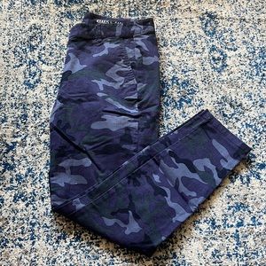 GAP Cotton Blue Camo Khakis - 6
